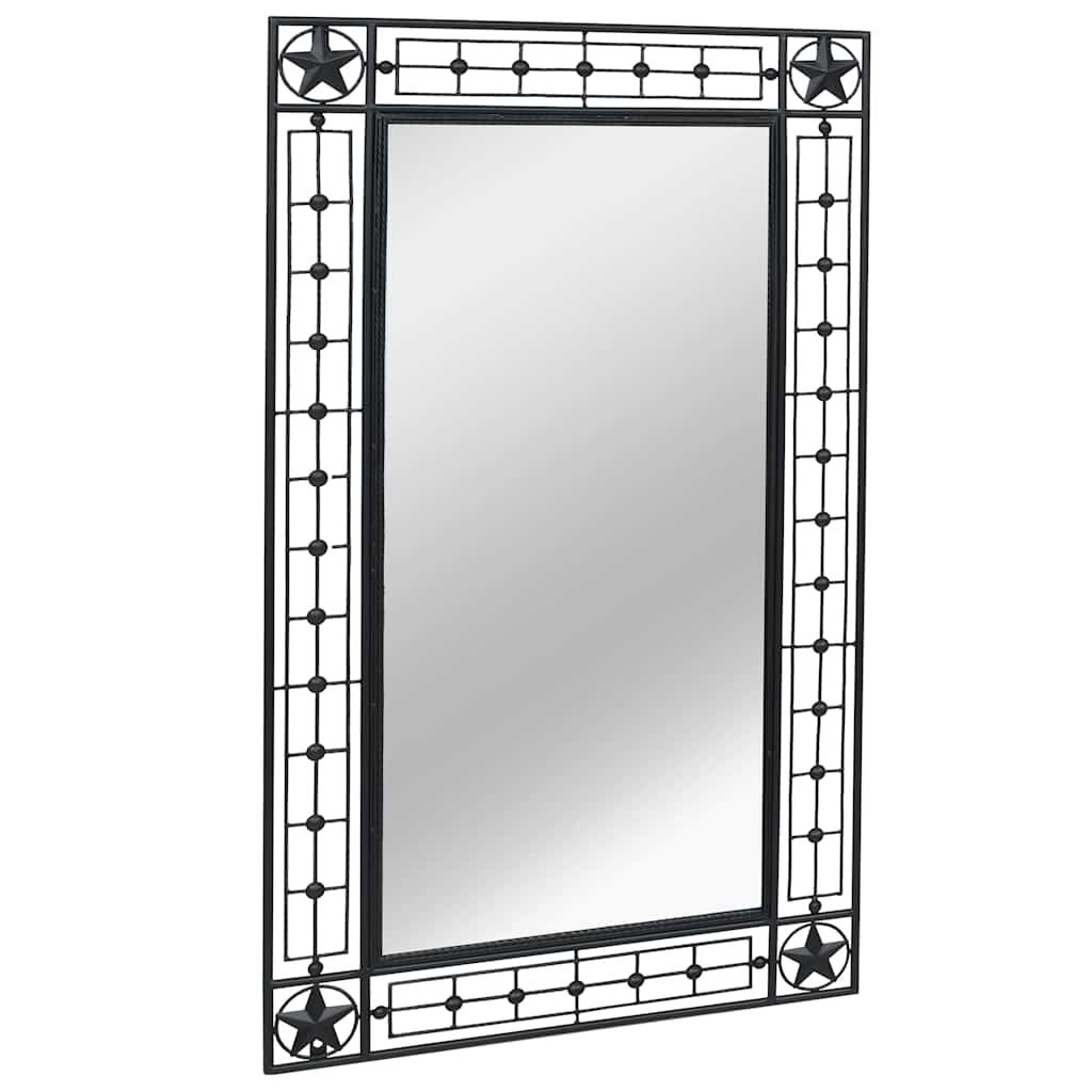Specchio da Parete Rettangolare 60x110 cm Nero vidaXL