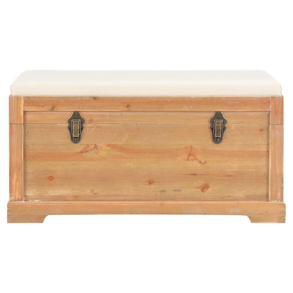 Cassapanca con Cuscino 80x40x40 cm MDF vidaXL