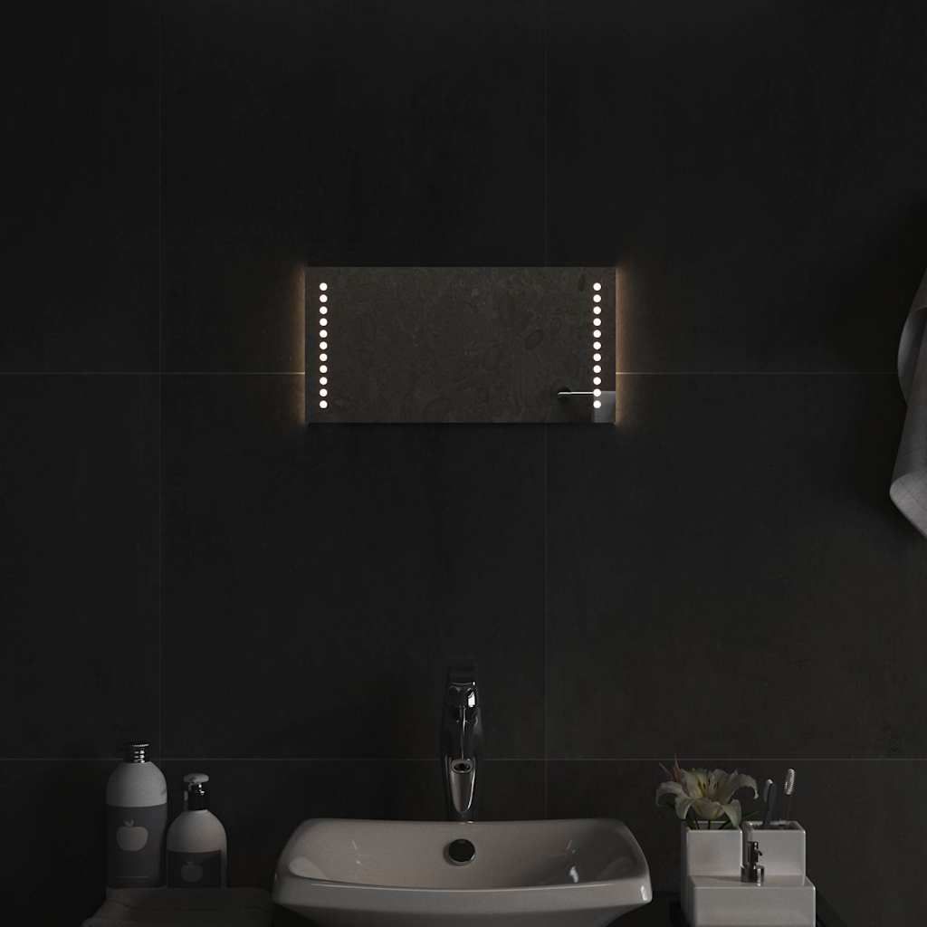 Specchio da Bagno con Luci LED 40x20 cm vidaXL