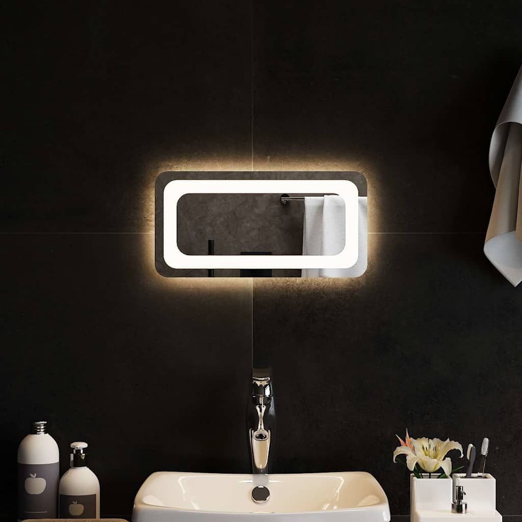 Specchio da Bagno con Luci LED 40x20 cm vidaXL