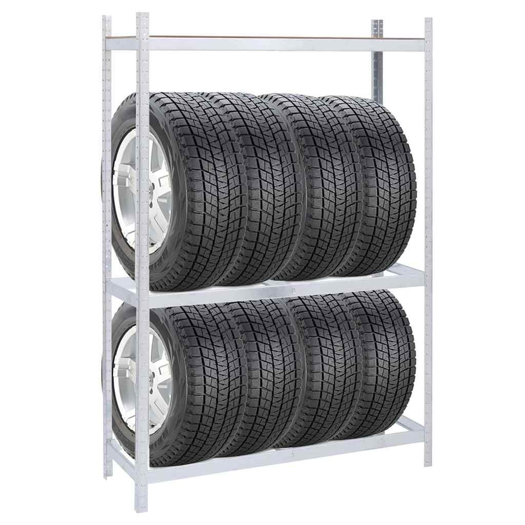 Rastrelliera per Pneumatici 795 kg Acciaio vidaXL