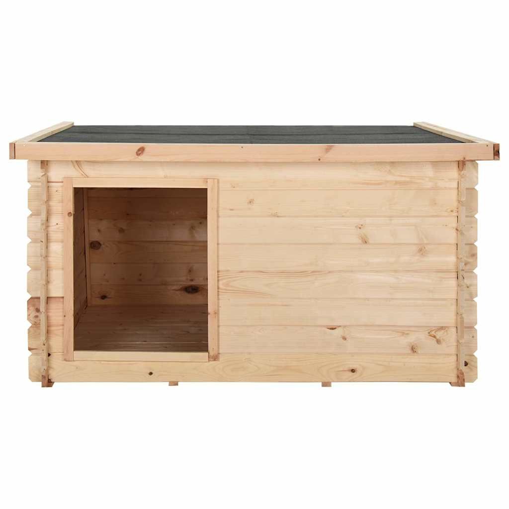 Cuccia per Cani 150x150x82,6 cm in Legno Massello di Pino 14 mm vidaXL