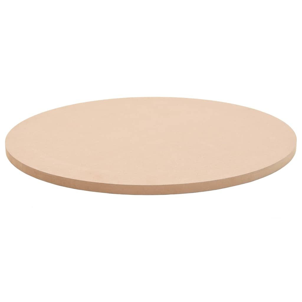 Piano Tavolo Rotondo in MDF 600x18 mm vidaXL
