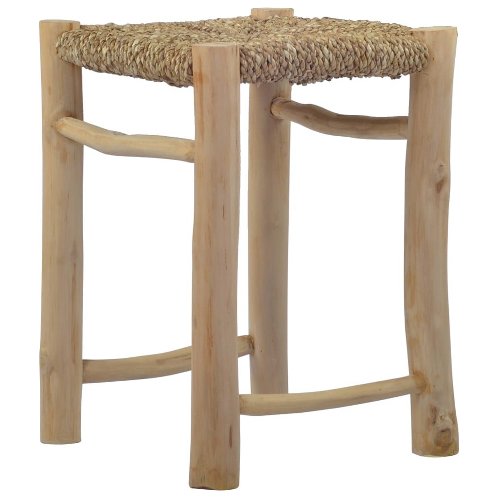 Sgabelli 2 pz Marroni in Seagrass vidaXL