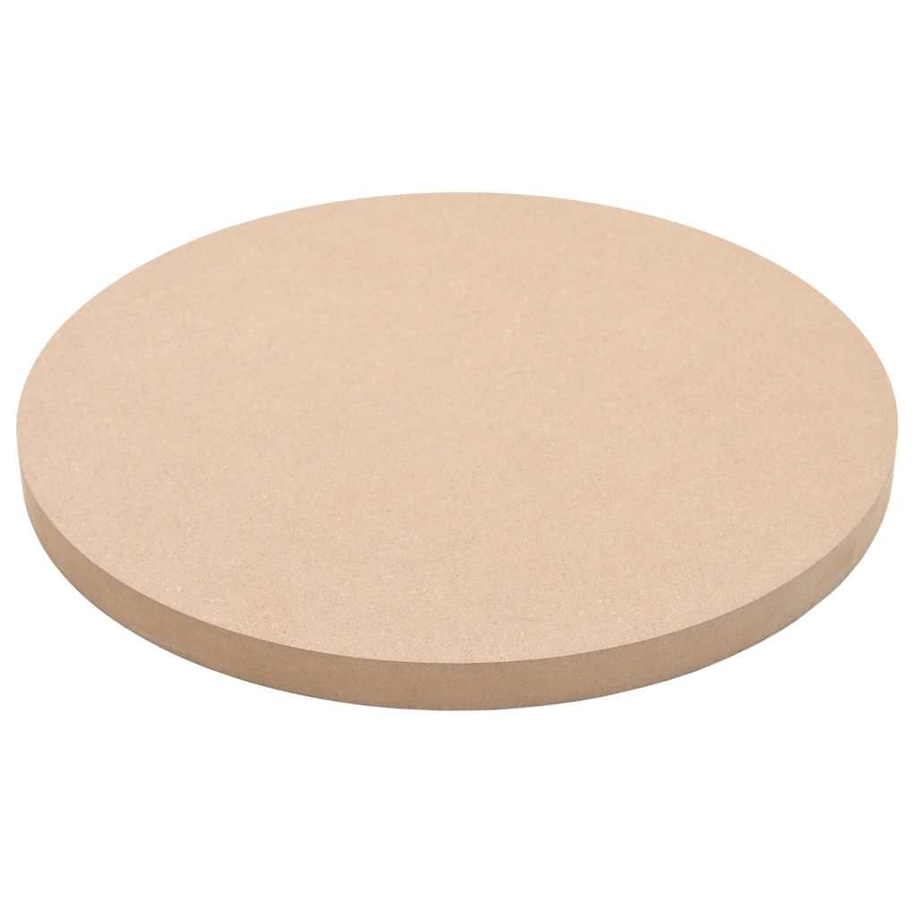 Piano Tavolo Rotondo in MDF 400x18 mm vidaXL