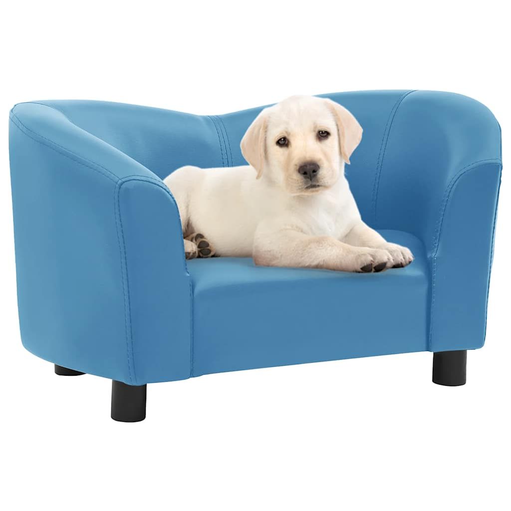 Divano per Cani Turchese 67x41x39 cm in Similpelle vidaXL