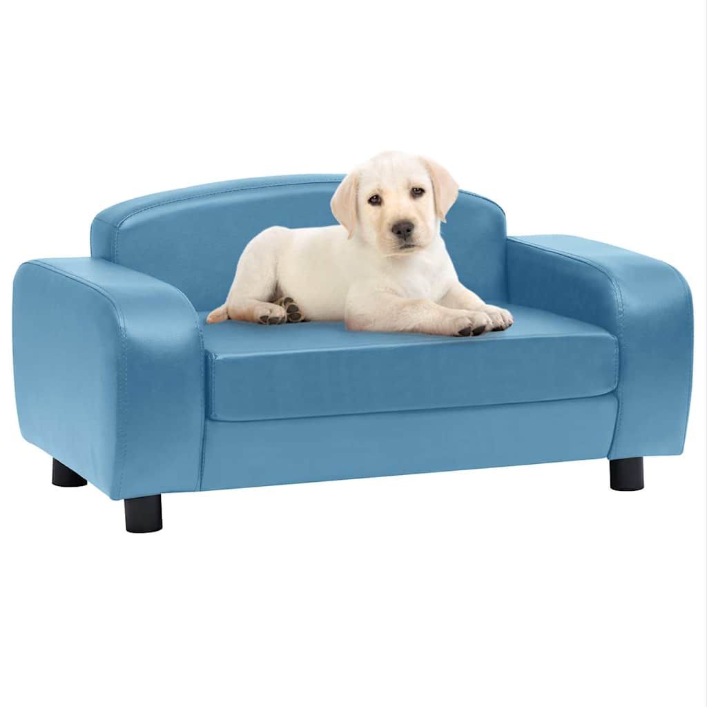 Divano per Cani Turchese 80x50x40 cm in Similpelle vidaXL