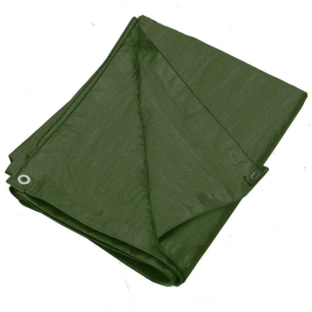 Telone 90 g/m² 4x5 m Verde HDPE vidaXL