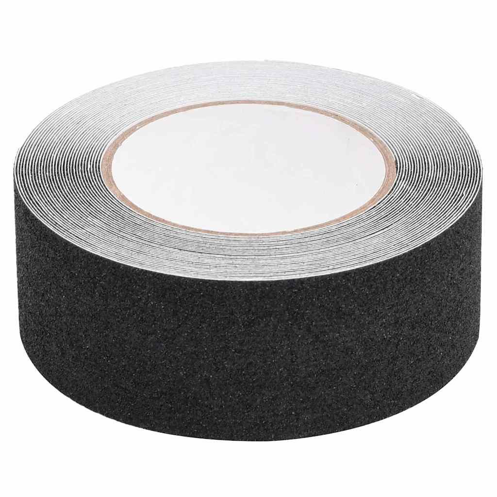 Nastro Antiscivolo Nero 0,05x10 m PVC vidaXL