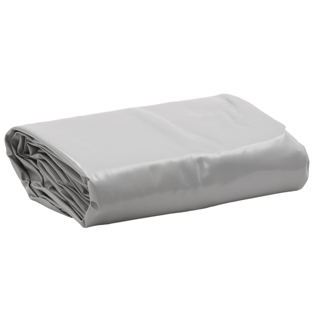 Telone Grigio Ø 2 m 650 g/m² vidaXL