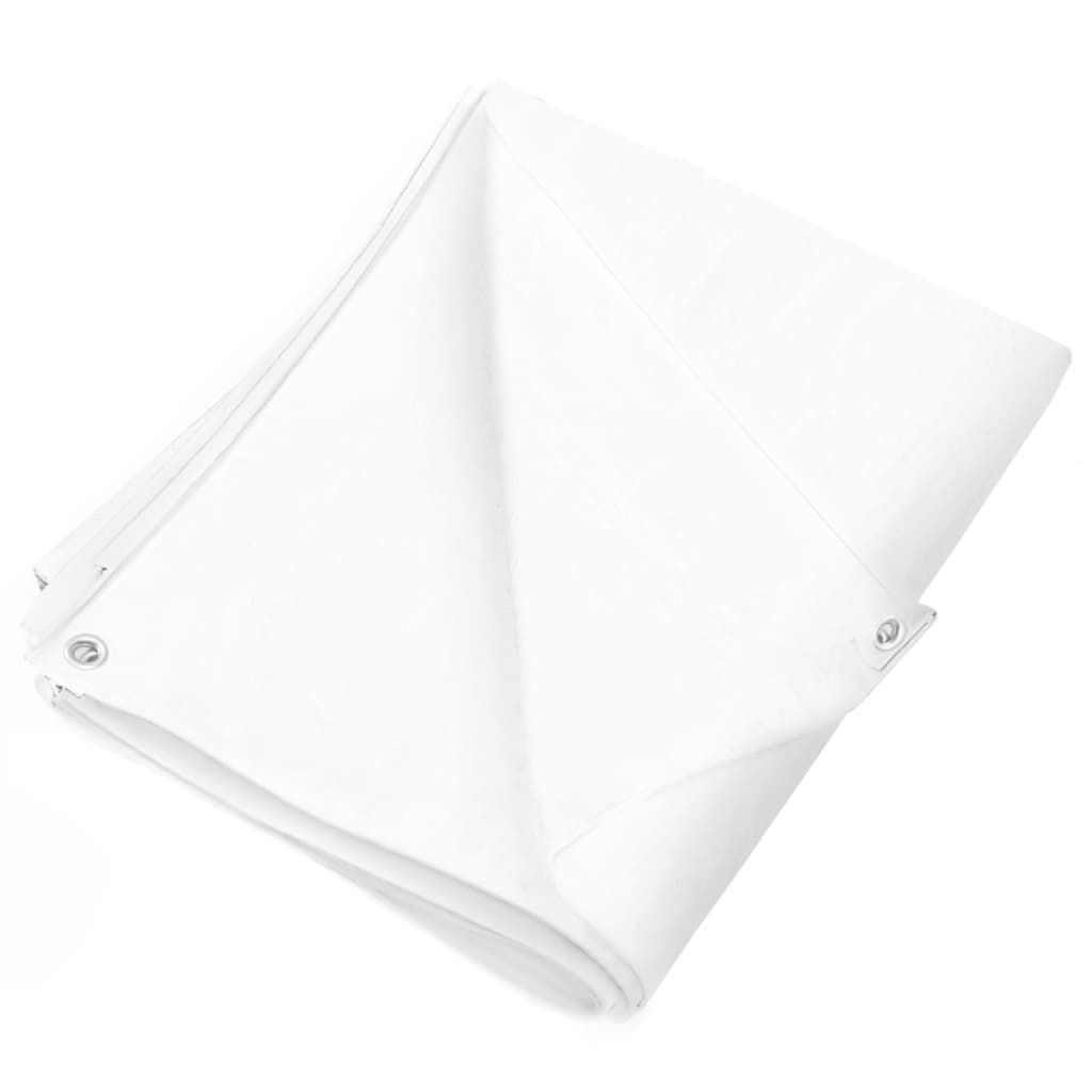 Telone 90 g/m² 6x12 m Bianco HDPE vidaXL