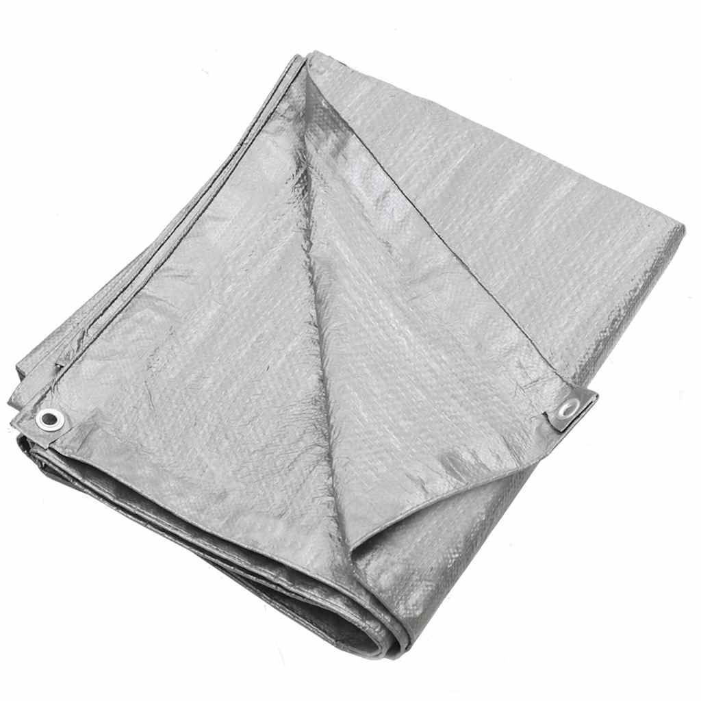 Telone 90 g/m² 8x10 m Grigio HDPE vidaXL