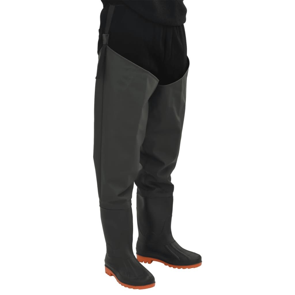 Waders Verde Scuro Misura 46 vidaXL