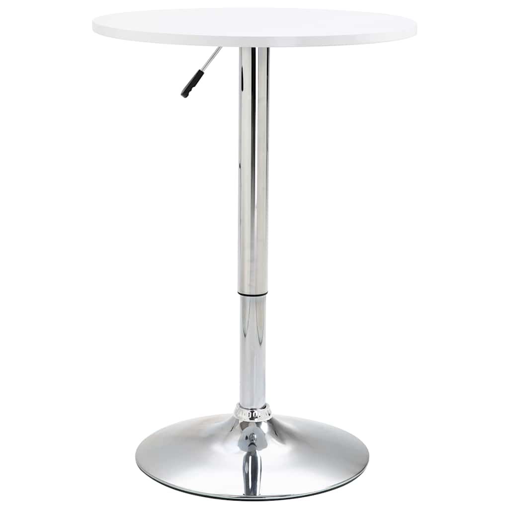 Set da Bar 3 pz Bianco in Similpelle vidaXL