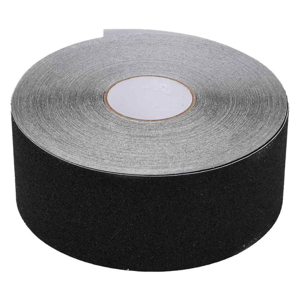 Nastro Antiscivolo Nero 0,1x50 m PVC vidaXL
