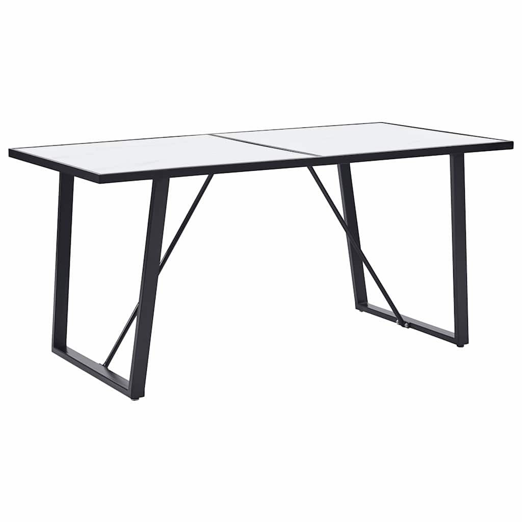Set Sala da Pranzo 5 pz in Similpelle Grigio vidaXL