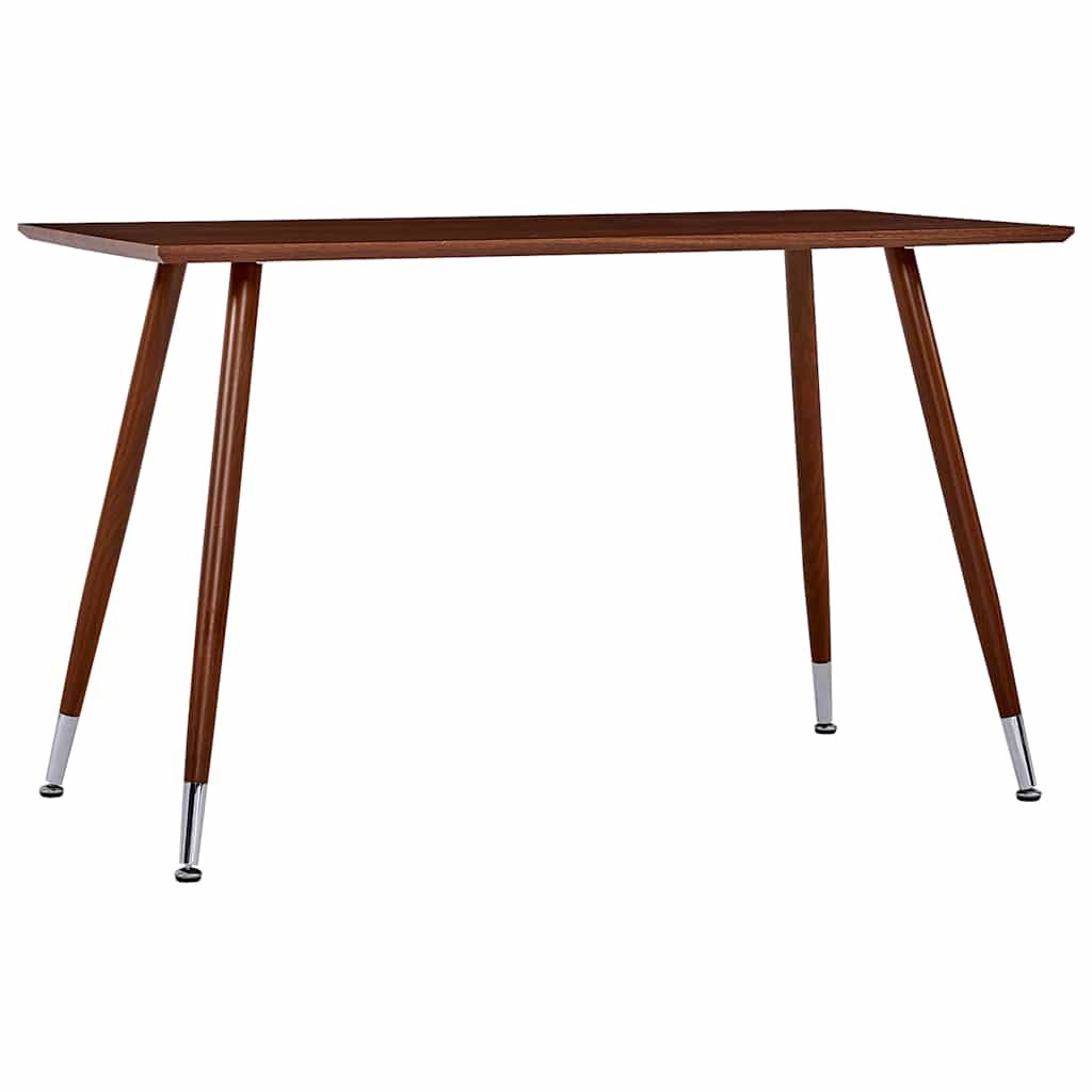 Set da Pranzo 5 pz in Tessuto Marrone vidaXL