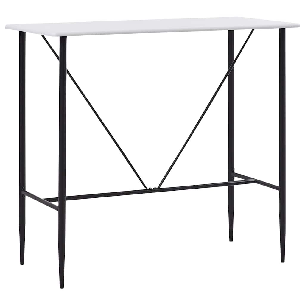 Set da Bar 5 pz in Similpelle Bianco vidaXL