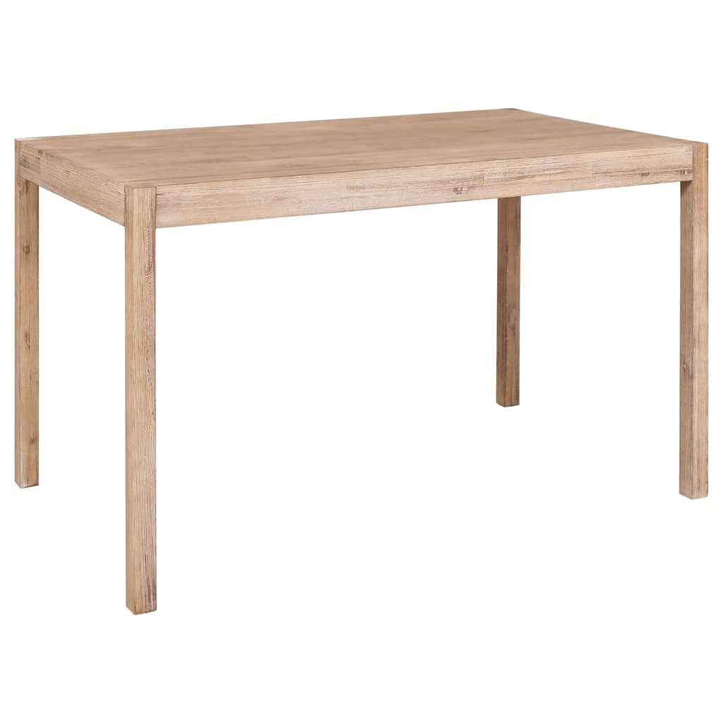 Set da Pranzo 7 pz in Legno Massello di Acacia vidaXL