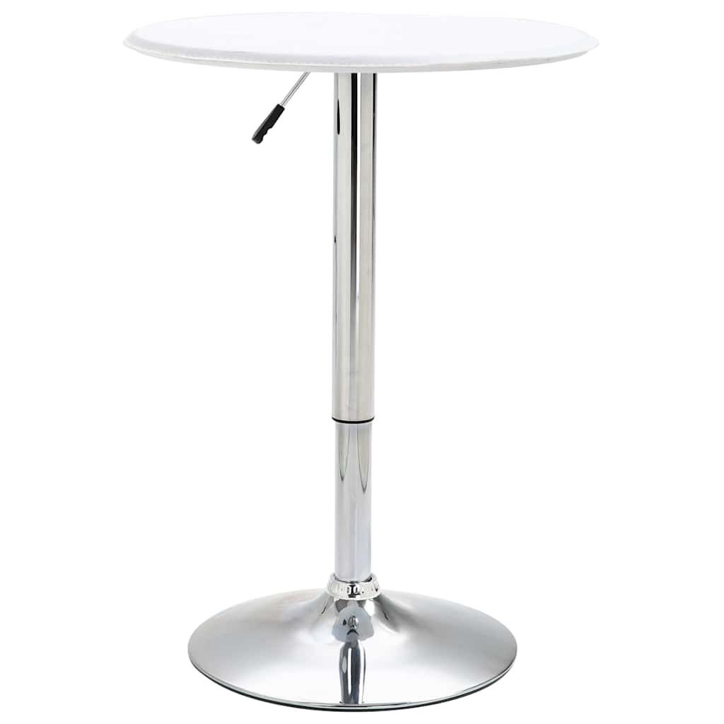 Set da Bar 3 pz Bianco in Similpelle vidaXL