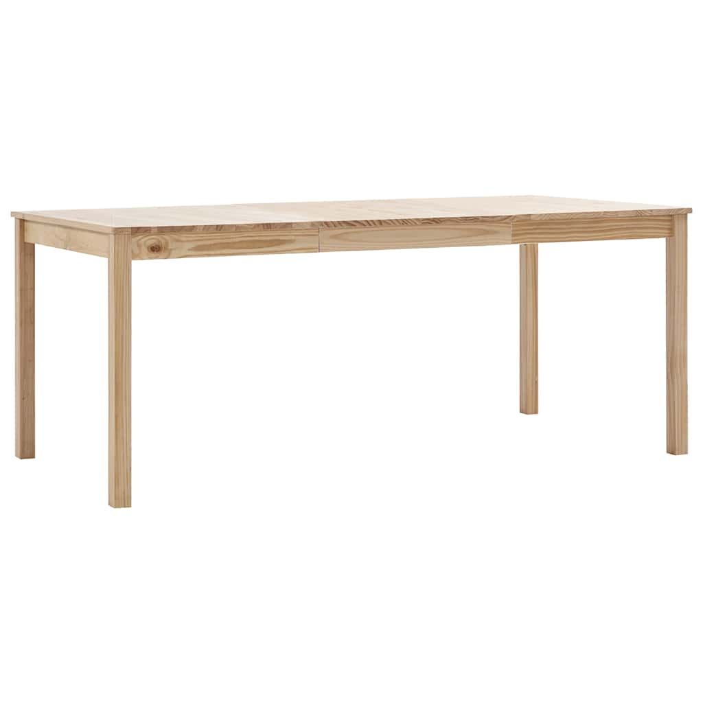 Set da Pranzo 9 pz in Legno di Pino vidaXL