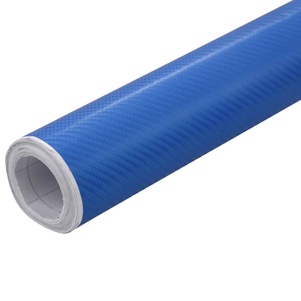 Pellicole per Auto 2 pz 4D Blu 100x150 cm vidaXL