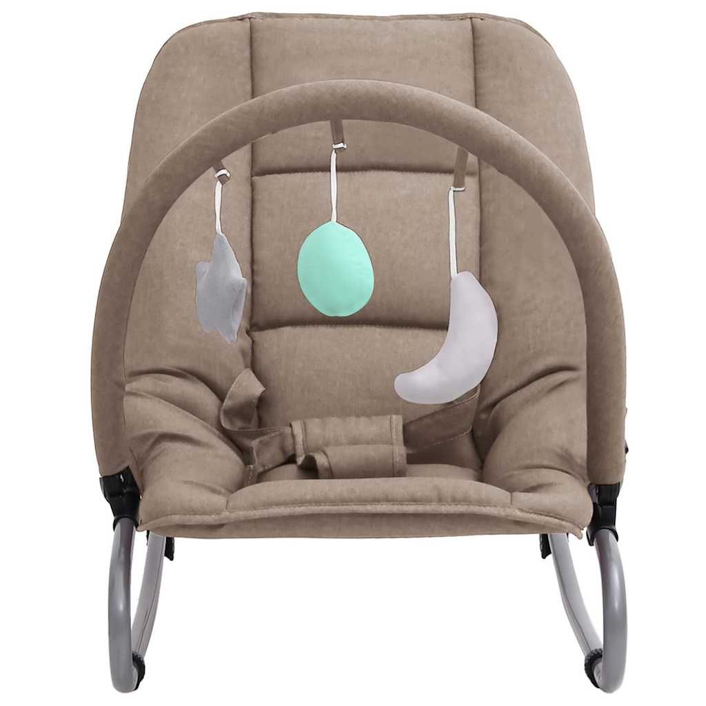Sdraietta per Neonato Grigio Talpa in Acciaio vidaXL