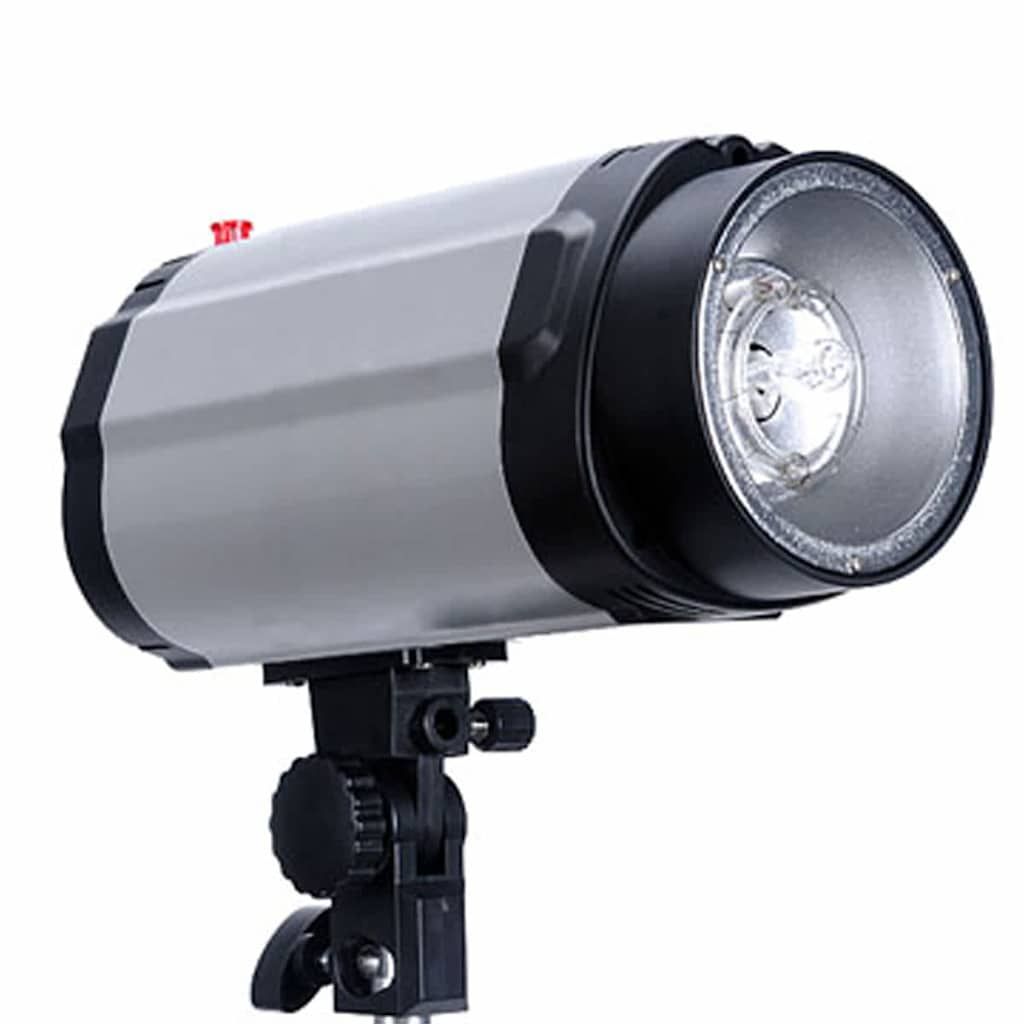 Kit Studio Fotografico 2 Teste Flash e 6 Ombrelli Flash vidaXL