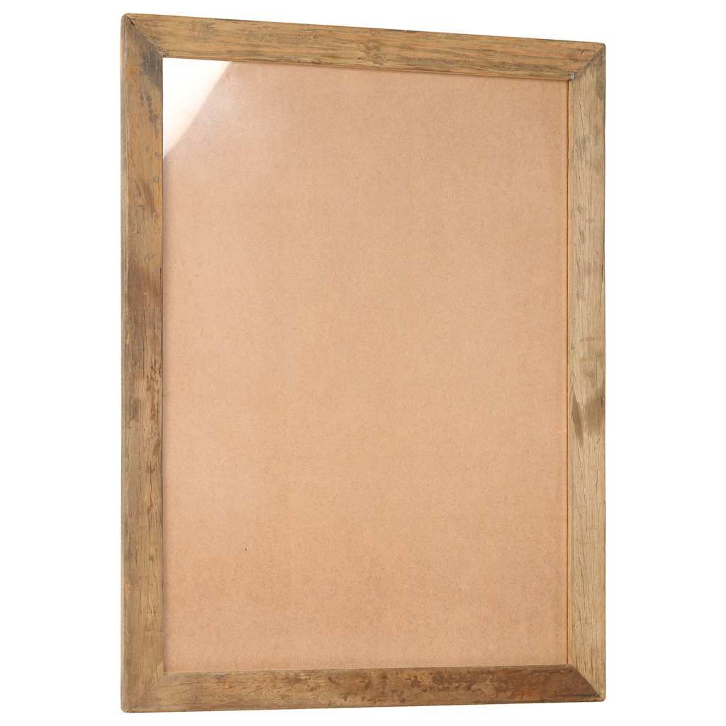 Cornici Foto 2 pz 90x70cm in Legno Massello di Recupero e Vetro vidaXL
