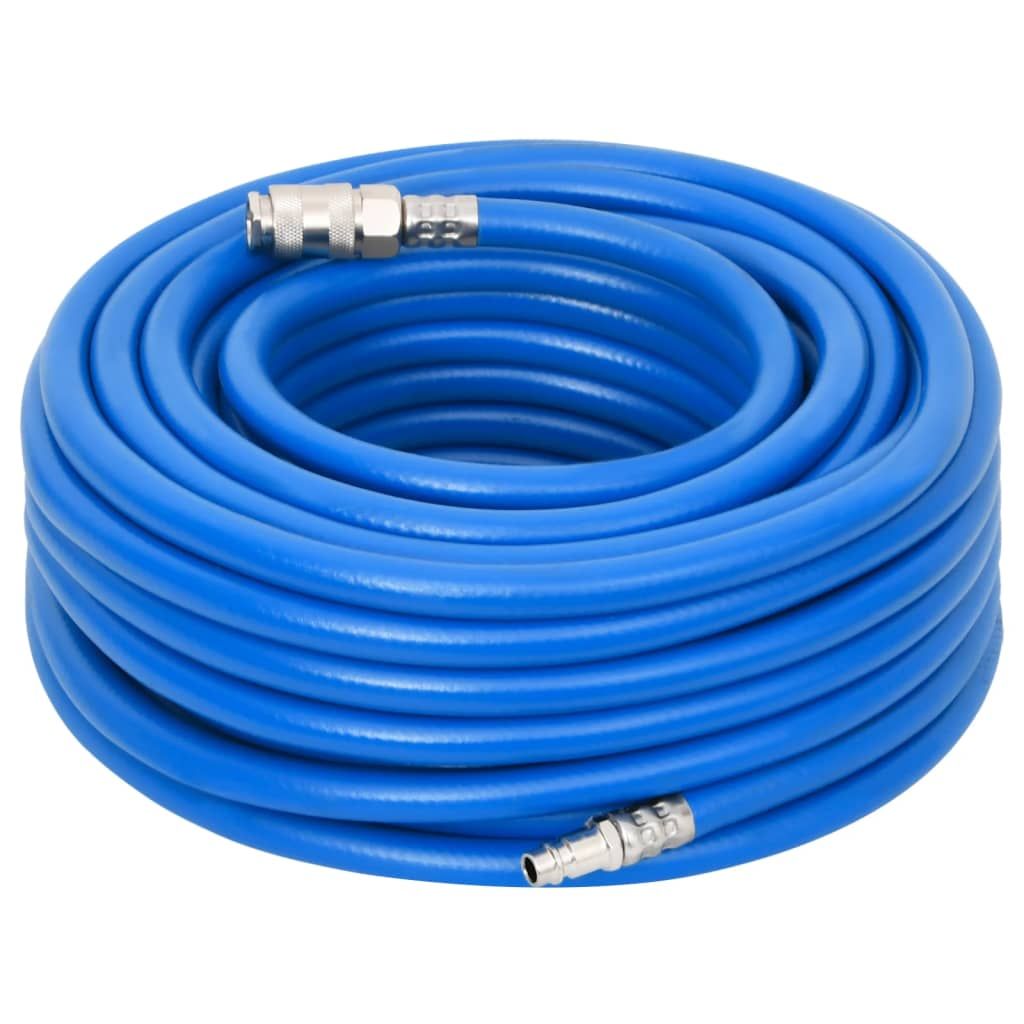 Tubo d'Aria Blu 0,7" 100 m in PVC vidaXL
