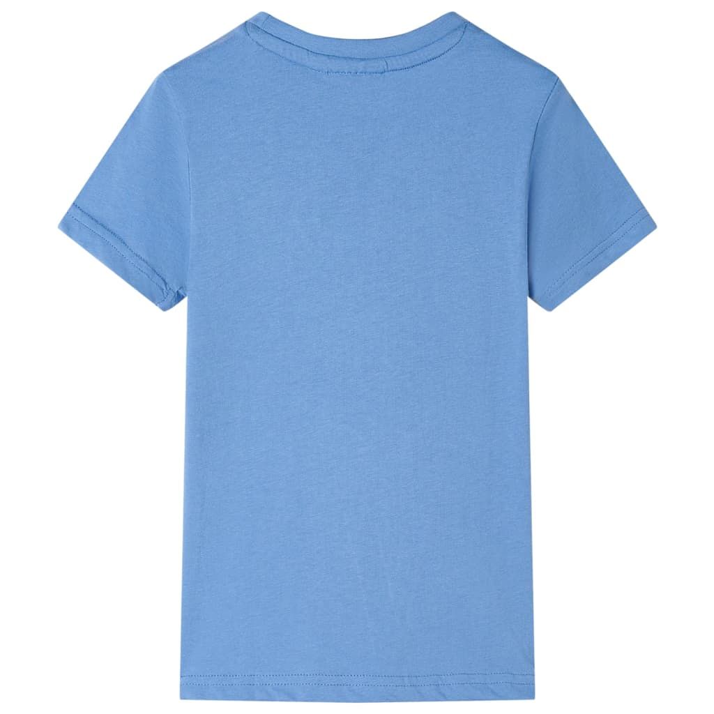 Maglietta per Bambini Medio Blu 116 vidaXL