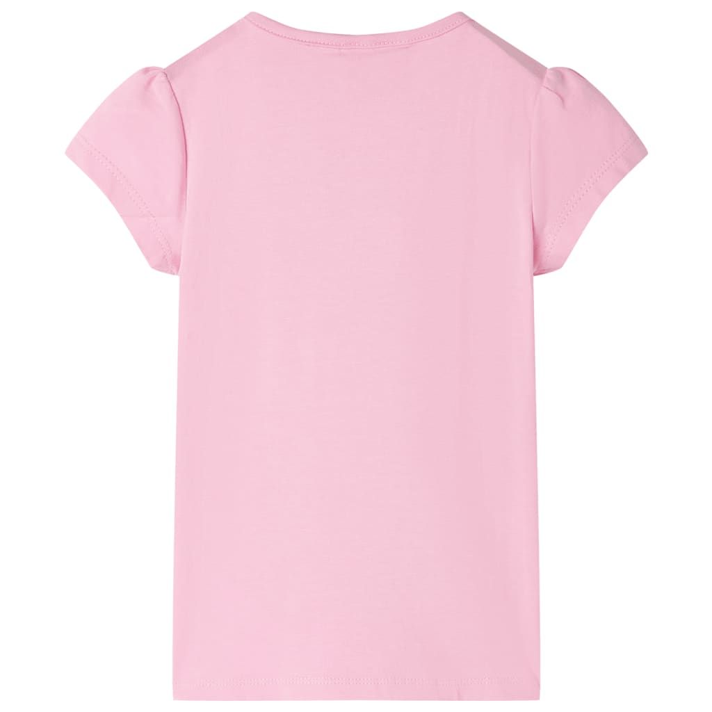 Maglietta da Bambina Fucsia 104 vidaXL