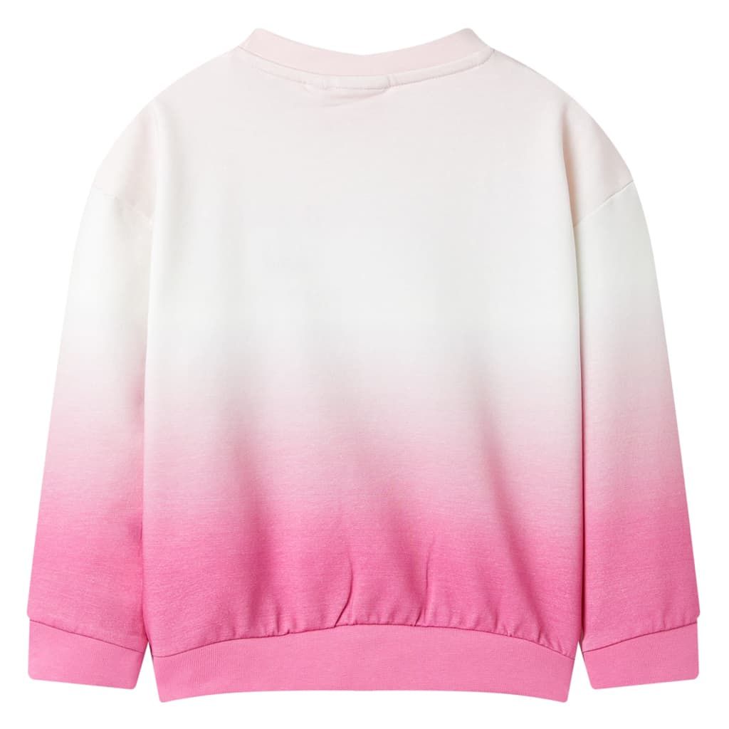 Felpa da Bambina Rosa Chiaro 92 vidaXL
