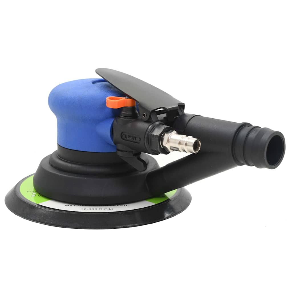 Levigatrice Orbitale Pneumatica Autoaspirante 4 pz 150 mm vidaXL