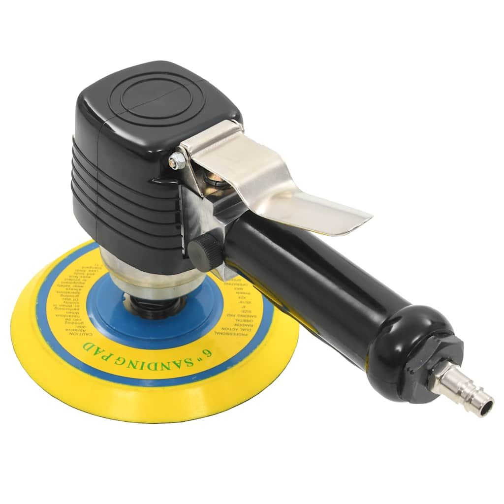Levigatrice Orbitale Pneumatica con Maniglia 150 mm vidaXL