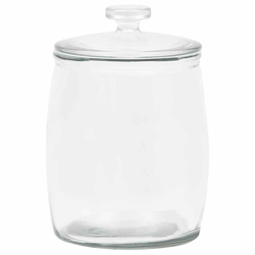 Barattoli di Vetro con Coperchio 4 pz 8000 ml vidaXL