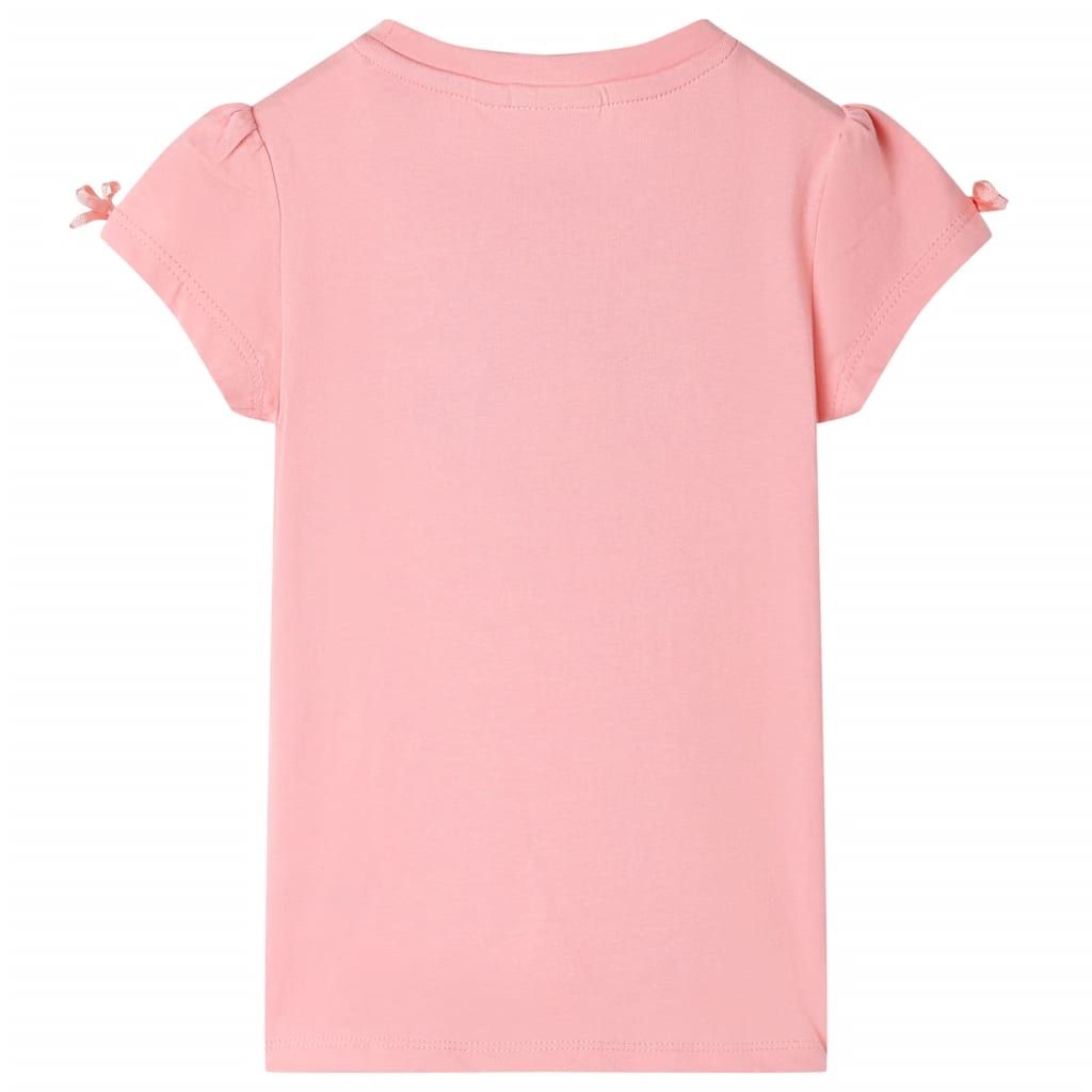 Maglietta da Bambina Rosa 92 vidaXL