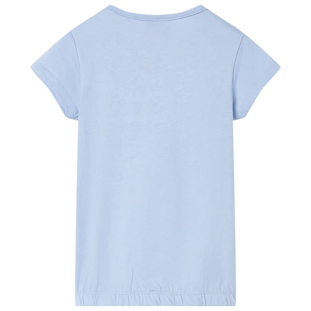 Maglietta da Bambina Blu 140 vidaXL