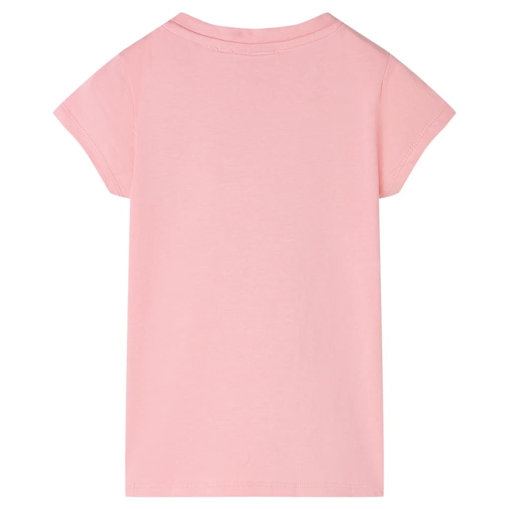Maglietta da Bambina Rosa 128 vidaXL