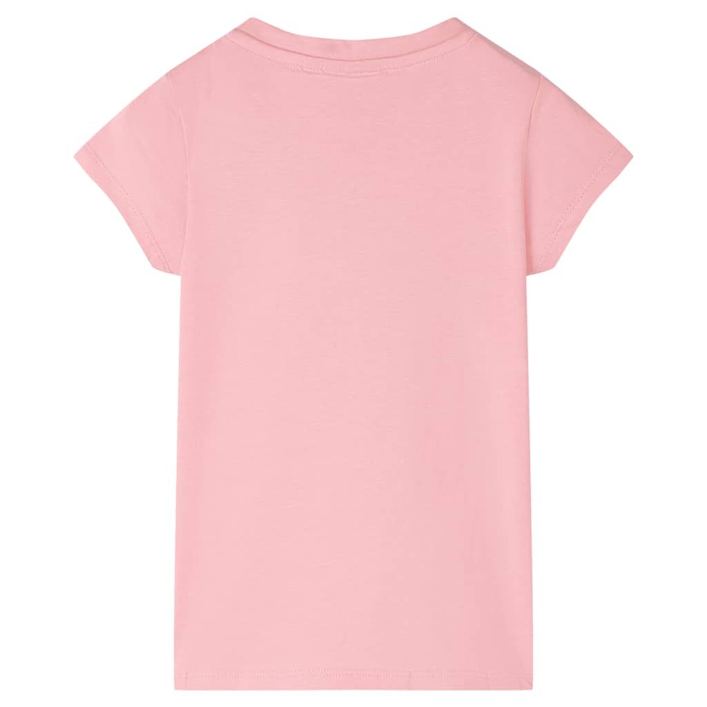 Maglietta da Bambina Rosa 92 vidaXL