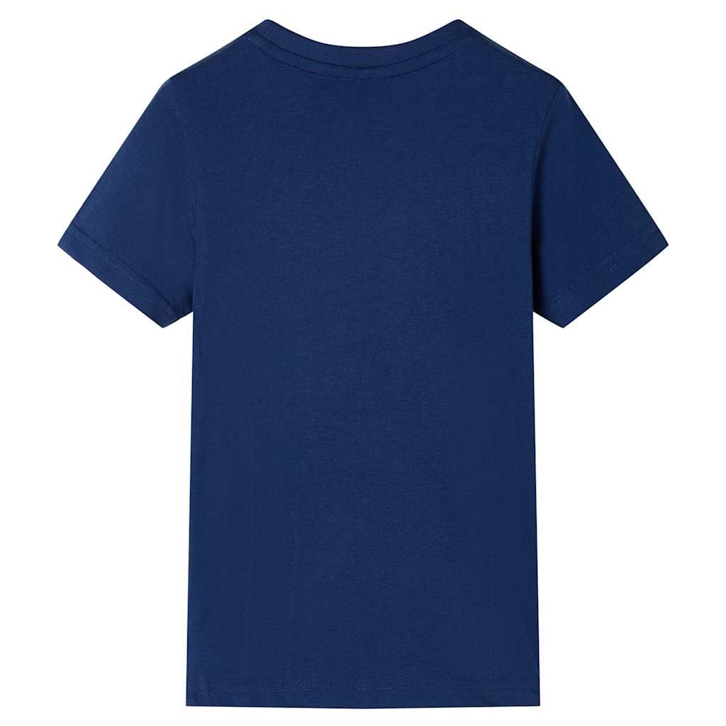 Maglietta da Bambino Blu Scuro 92 vidaXL