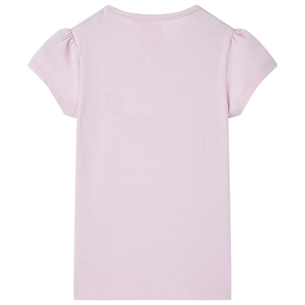 Maglietta da Bambina Lilla 104 vidaXL