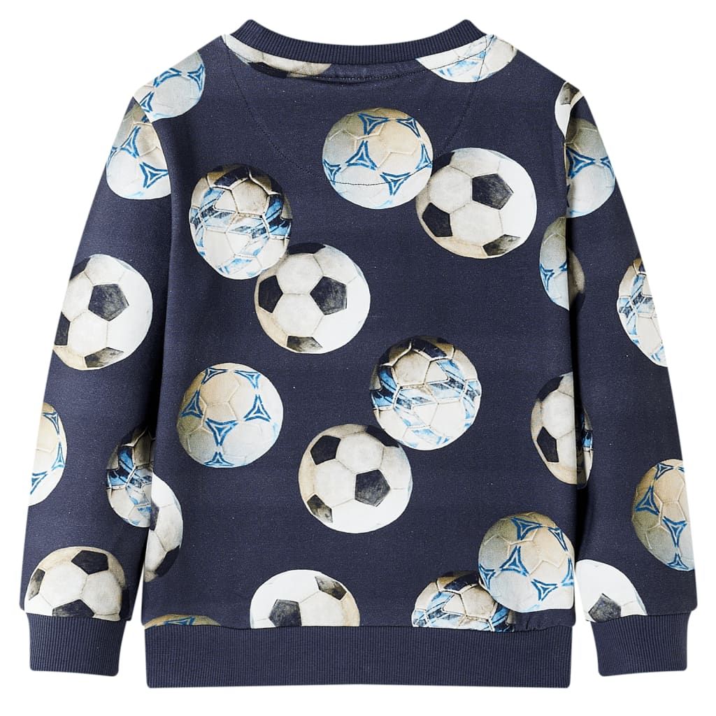 Felpa da Bambino Blu Marino 140 vidaXL