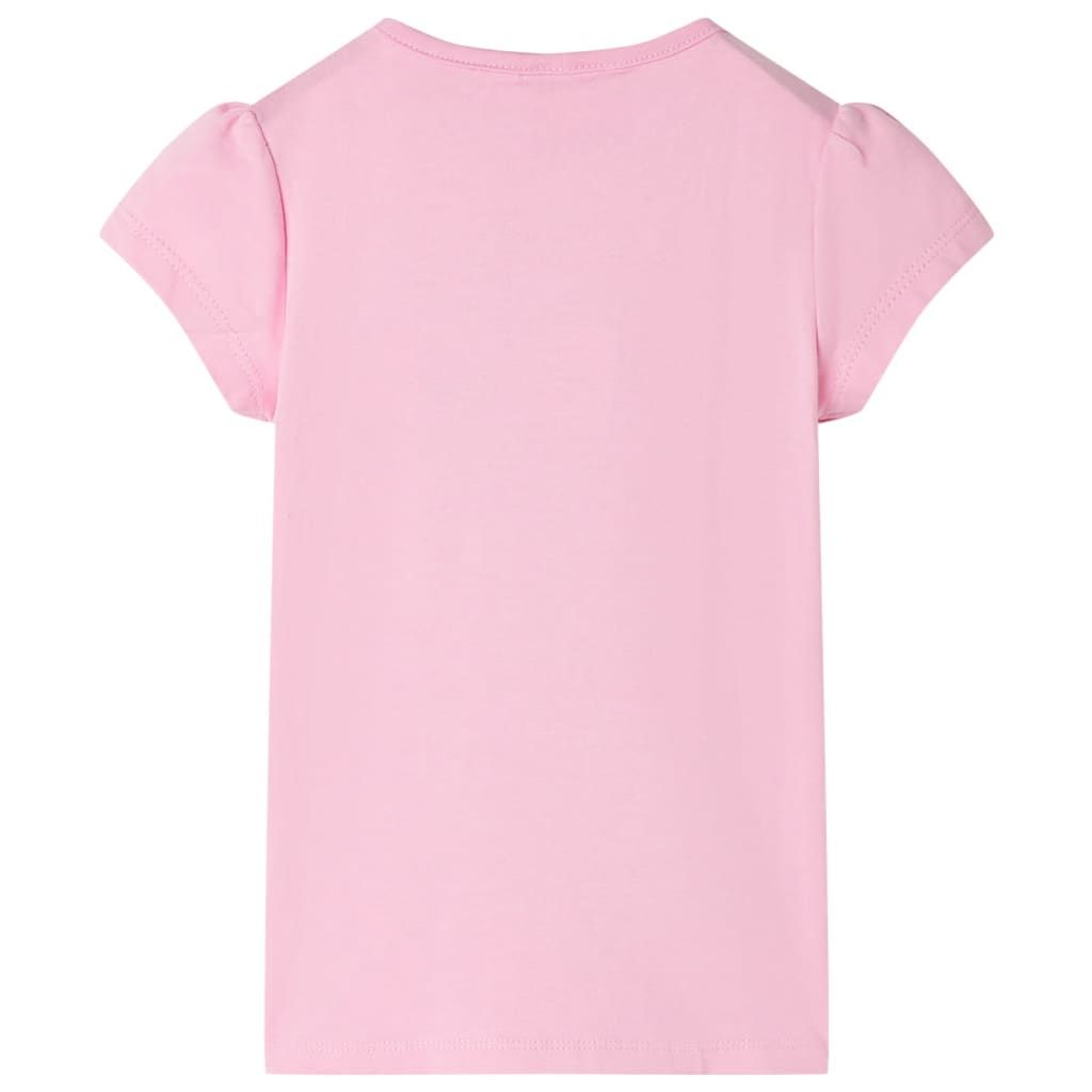 Maglietta da Bambina Fucsia 140 vidaXL