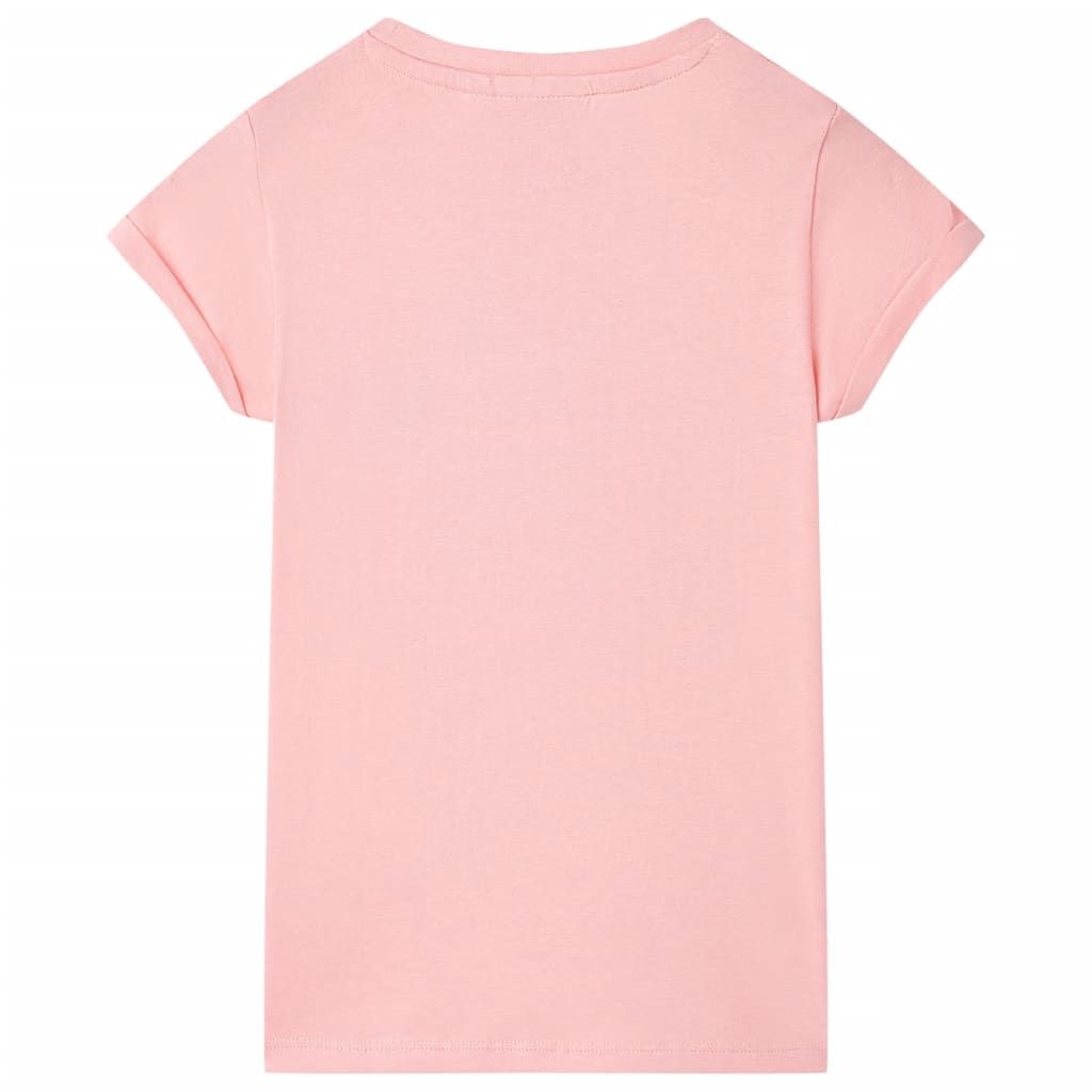Maglietta da Bambina Rosa 128 vidaXL