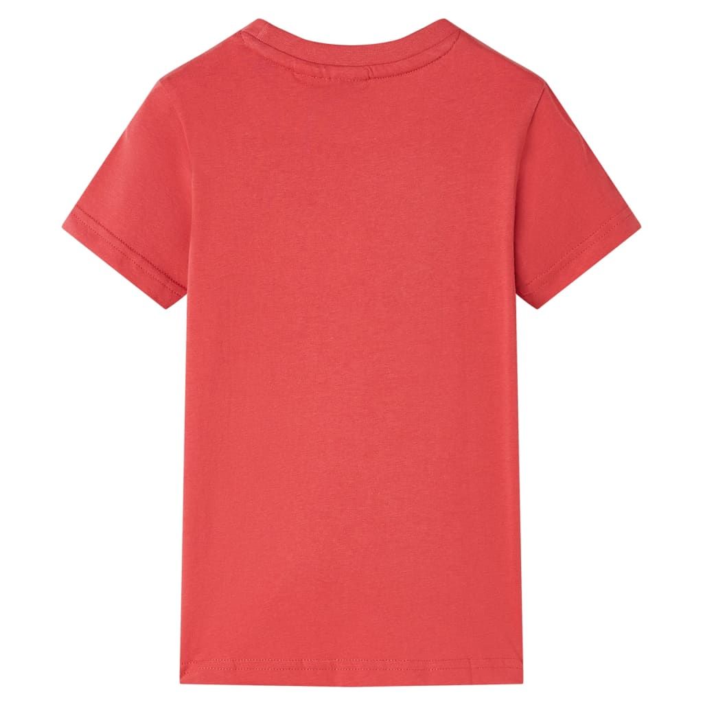 Maglietta per Bambini Rossa 116 vidaXL