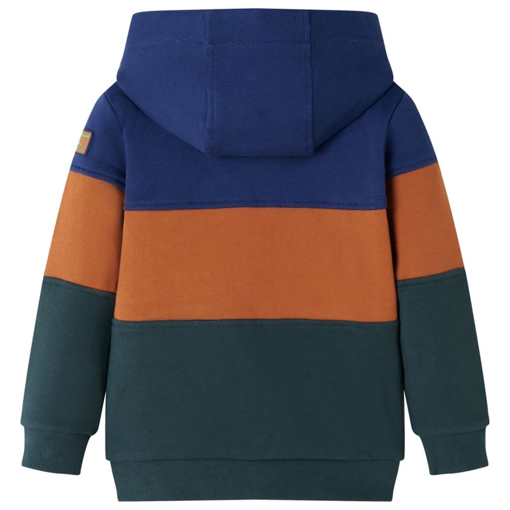 Felpa con Cappuccio e Cerniera per Bambini 92 vidaXL