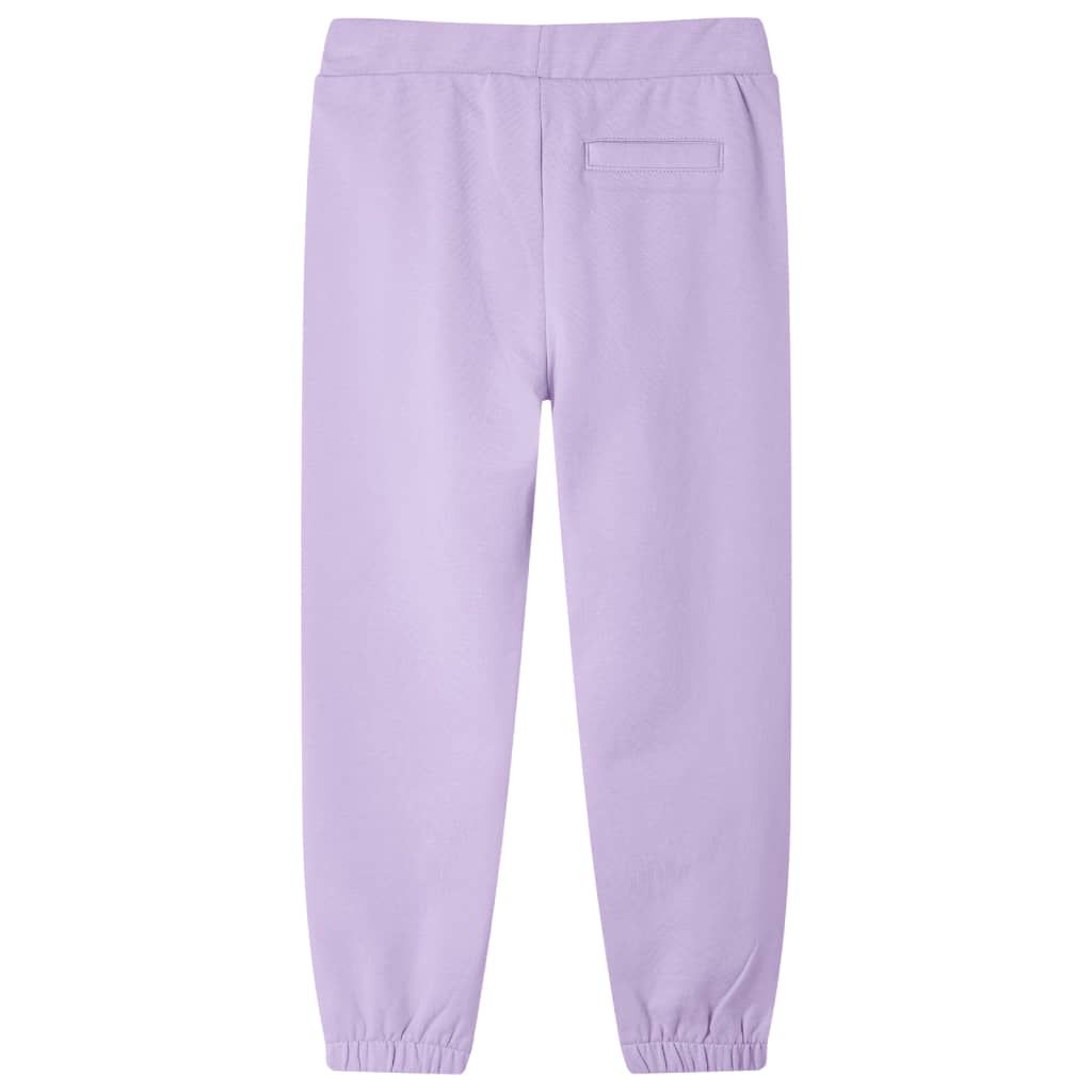 Pantaloni Tuta per Bambini Lilla 116 vidaXL