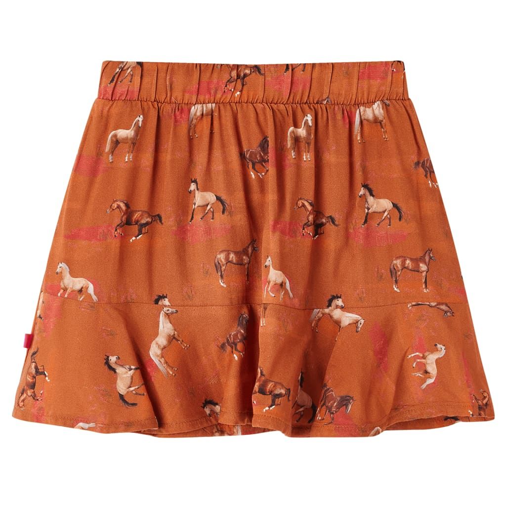 Gonna da Bambina Cognac 140 vidaXL