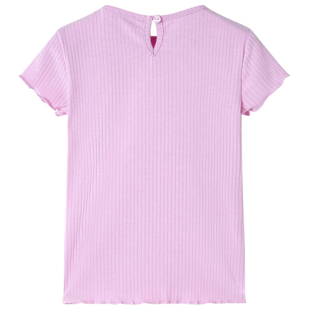 Maglietta da Bambina Rosa Chiaro 92 vidaXL